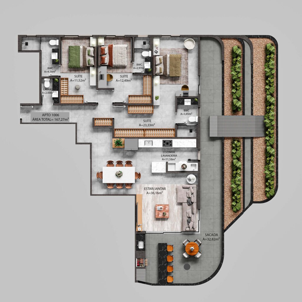 Canaã Residence - Apartamento 1006