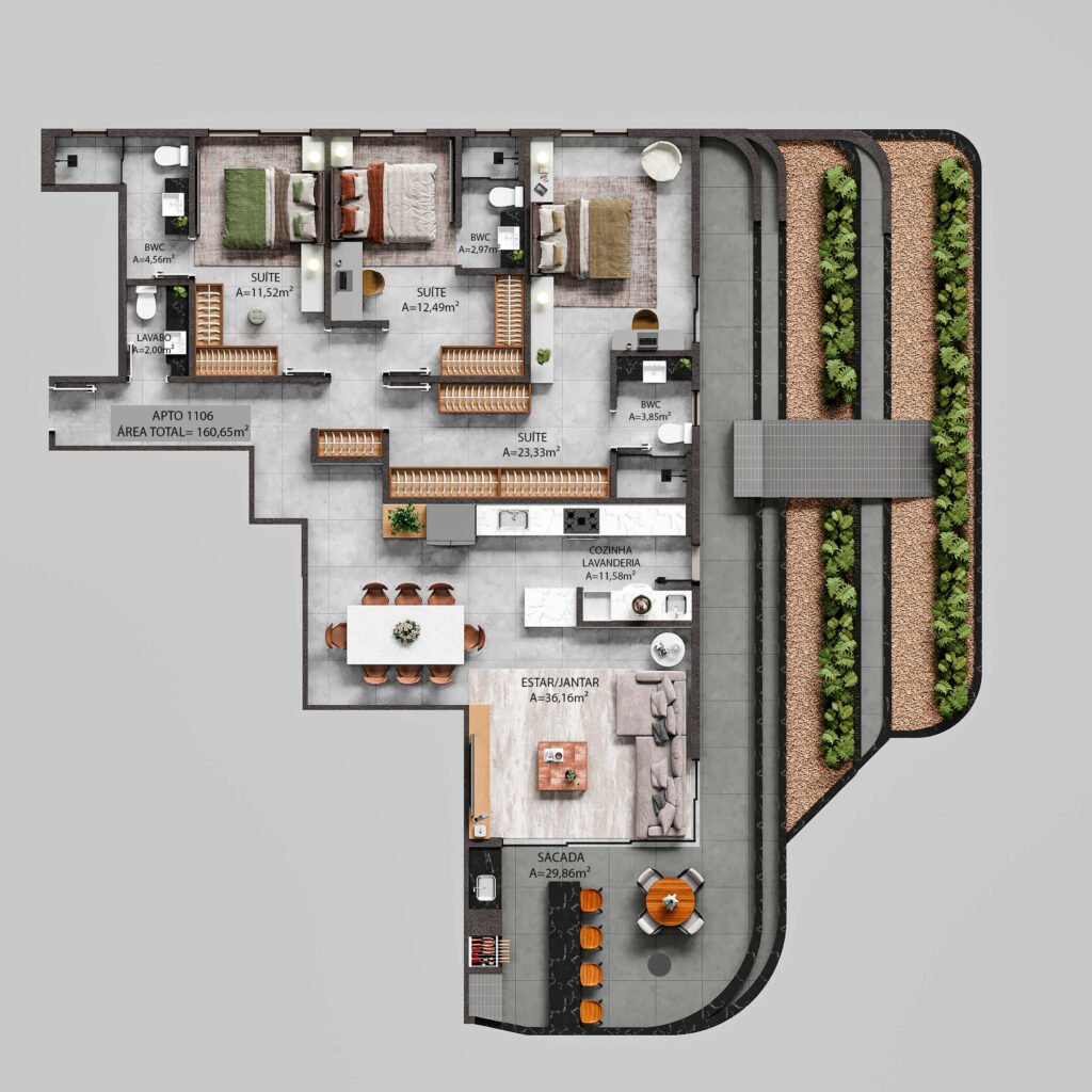 Canaã Residence - Apartamento 1106