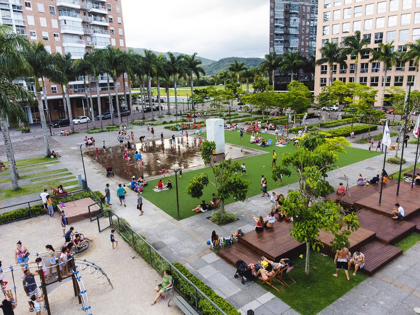 infraestrutura urbana da Pedra Branca em Palhoça SC